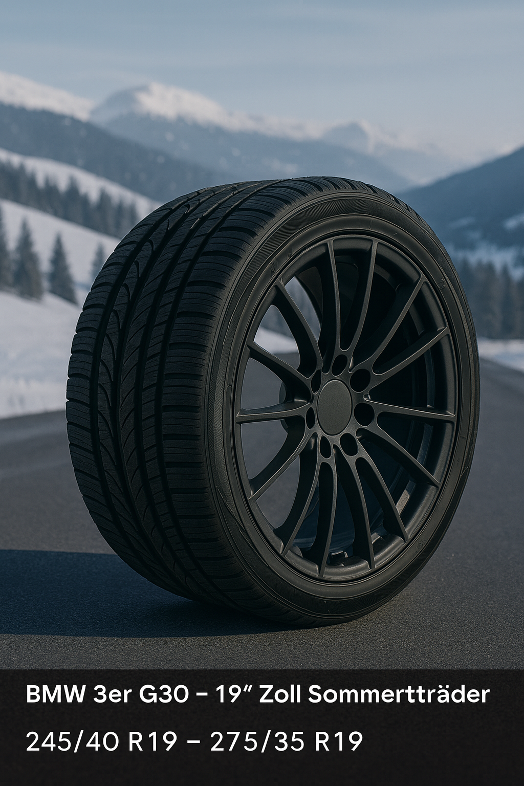 BMW 3er G30 19 Zoll Sommer-Kompletträder